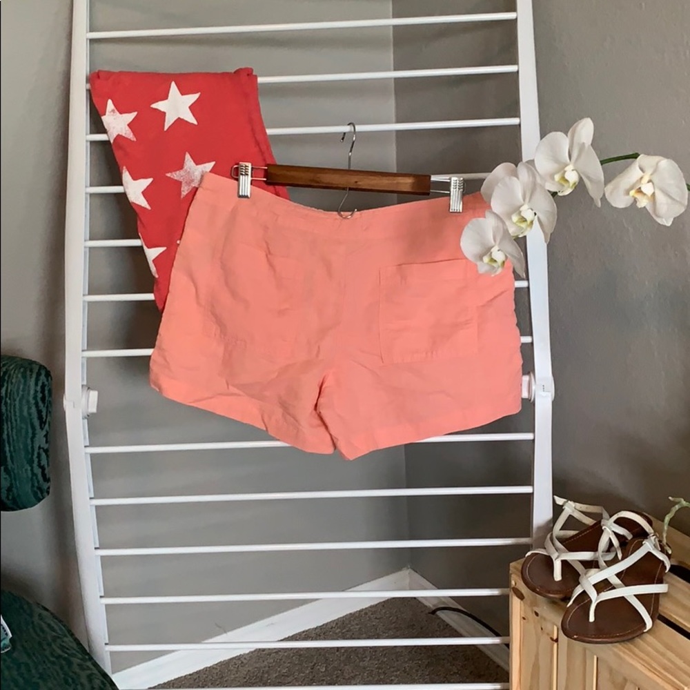 Gap Linen Shorts with Drawstring, size 6